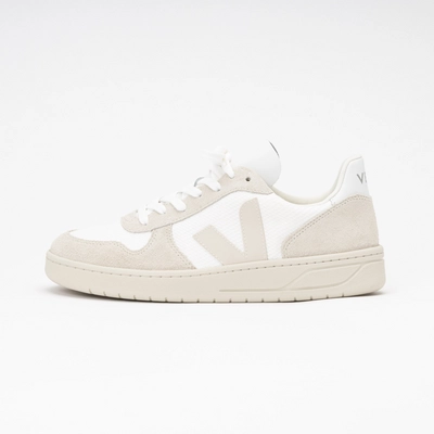 Sneaker Veja V-10 B-Mesh Herren White Natural Pierre