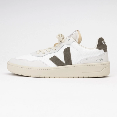 Veja Men V-90 B-Mesh White Khaki '24