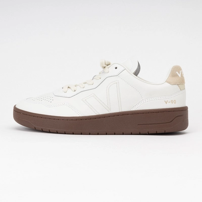 Veja Men V-90 ZZ O.T. Leather White Pierre Almond 25