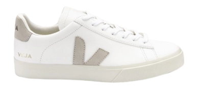Sneaker Veja Campo Chromefree Leather Women Extra White Natural Suede