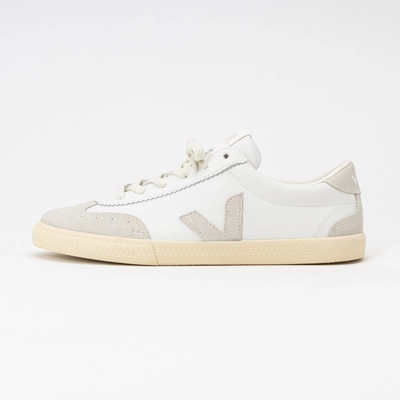Baskets Veja Femme Volley O.T. Leather White Natural