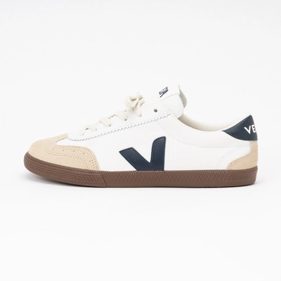 Baskets Veja Women Volley O.T. Leather White Nautico Bark