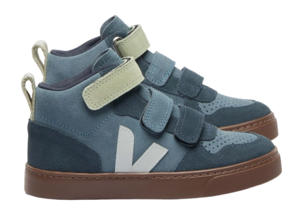 Veja Kids Small V-10 Mid Suede California Shark Bark