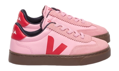 Veja Kids Small Volley O.T. Leather Guimauve Pekin Bark
