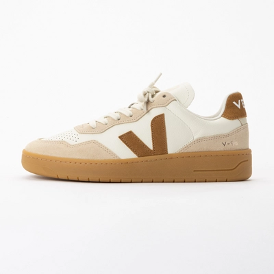 Veja Men V-90 O.T. Leather Pure Camel Almond Natural | Sneaker