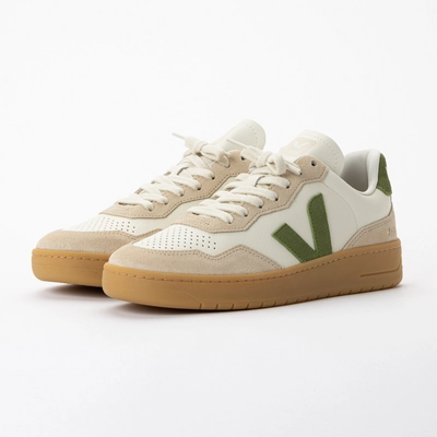 1/43  700 クリームホワイト1959-1965 美品 Veja Men V-90 O.T. Leather Pure Kiwi Almond Natural 25 | Sneaker