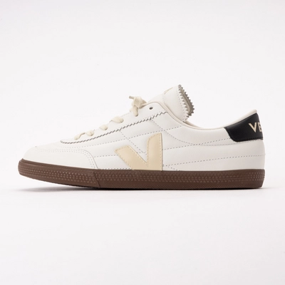 Veja Women Panenka O.T. Leather White Black Bark | Sneaker