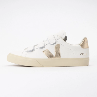 Veja Women Recife Logo Extra White Platine 24 | Sneaker District COM