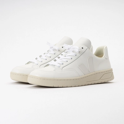 v12レディース Veja Women's V-12 Leather Extra White | Sneaker District COM