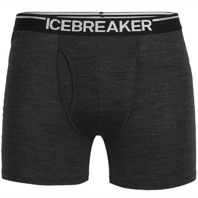 Sous-vêtement Icebreaker Men Anatomica Boxers wFly Jet Heather