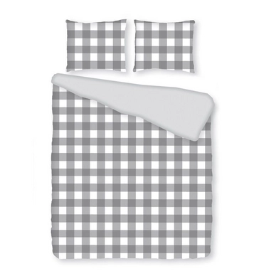 Dekbedovertrek Romanette Vermont Grijs Flanel