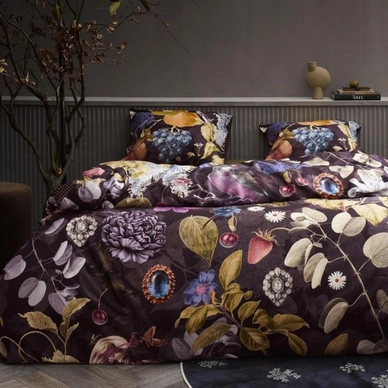 Dekbedovertrek Essenza Veronique Aubergine Satijn