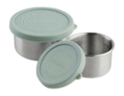 Boite fraicheur AYA&IDA Snack Container Mint Green 100 ml + 200 ml (2 ...