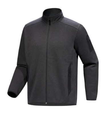 Vest Arc'teryx Men Covert Cardigan Black Heather II Regular Fit