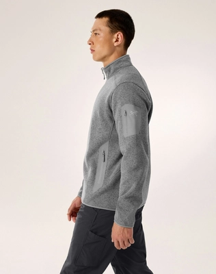 6---F25-X000010361-Covert-Cardigan-Cloud-Heather-Void-Side-View