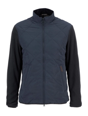 Vest Barbour Men Hybrid Fleece Jacket Navy