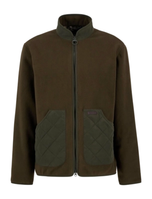 Vest Barbour Men Lowich Fleece Jacket Olive