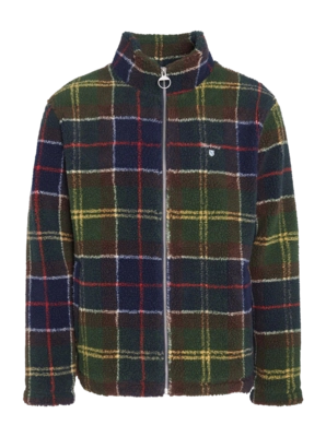 Vest Barbour Men Tartan Fleece Zip Through Classic Tartan
