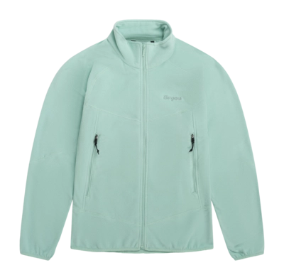 Vest Bergans Kids Junior Fleece Midlayer Jacket Mint Crush Regular Fit