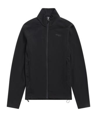Vest Bergans Men Finnsnes Fleece Jacket Black Regular Fit