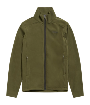 Vest Bergans Men Finnsnes Fleece Jacket Dark Olive Green Regular Fit