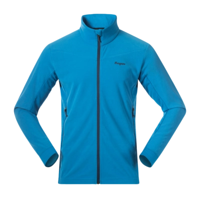 Vest Bergans Men Rabot Fleece Midlayer Jacket Dark Aqua Lagoon Regular Fit