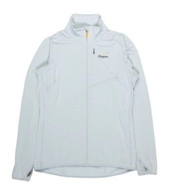 Vest Bergans Women Y LightLine Essence Midlayer Jacket Pearl Grey Slim Fit