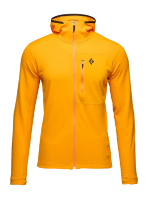 Vest Black Diamond Men Coefficient Hoody BD Orange Slim Fit