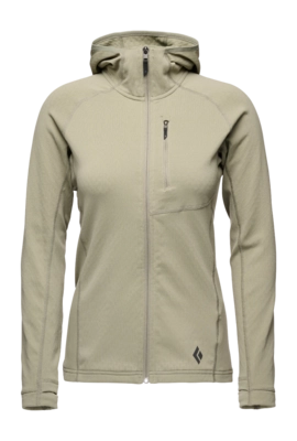 Vest Black Diamond Women Coefficient Pine Smoke Hoody Slim Fit