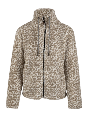 Vest Brunotti Women Kyoto Print Leopard Snow Fleece Regular Fit