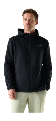 Vest Cortazu Men AR Fleece Hooded 10M Black Regular Fit