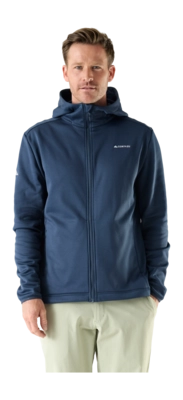 Vest Cortazu Men AR Fleece Hooded 10M Dark Blue Regular Fit