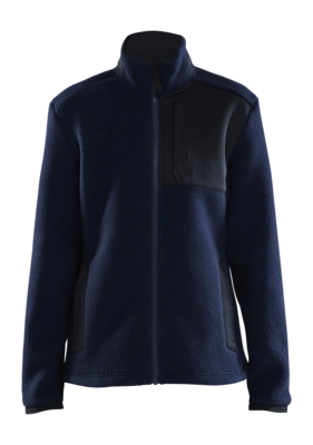 Vest Craft Women Adv Explore Pile Fleece Jack Blaze/Black