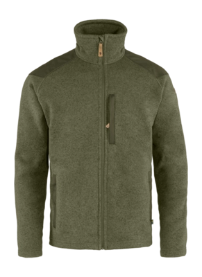 Vest Fjällräven Men Buck Fleece Laurel Green Deep Forest
