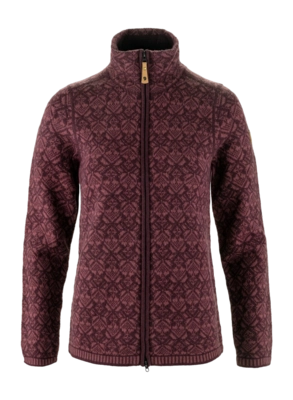 Vest Fjällräven Women Snow Cardigan Port