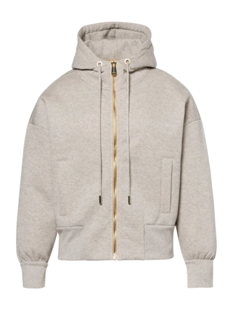Vest Goldbergh Women Alura Hooded Full Zip Cardigan Lurex Melange Losse pasvorm
