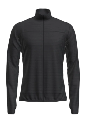 Vest Icebreaker Men Merino 300 RealFleece Descend LS Zip Black