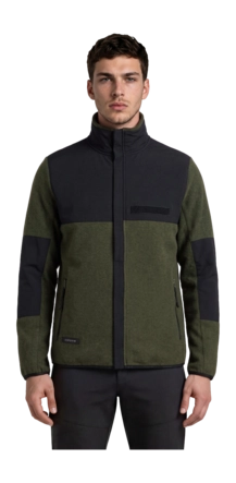 Vest Icepeak Men Ankeny Olive Midlayer