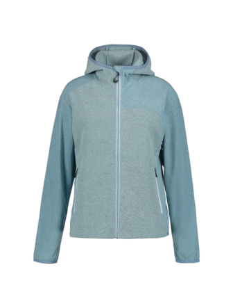 Vest Icepeak Women Bradgate Baby Blue Relaxed Fit