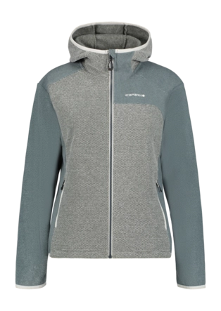 Vest Icepeak Women Bradgate Light Grey Relaxed Fit