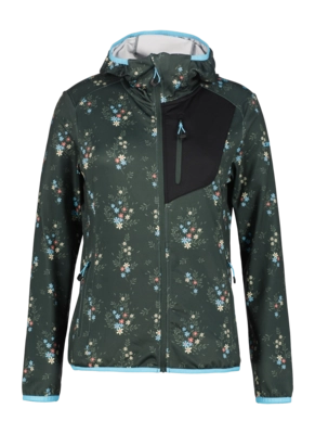 Vest Icepeak Women Donnelly Dark Green Stretch Fit