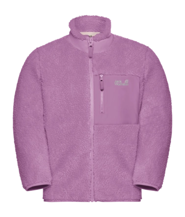 Vest Jack Wolfskin Kids Ice Curl Jacket Vivid Orchid