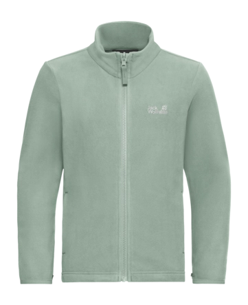 Vest Jack Wolfskin Kids Taunus 100 FZ Green Zinnia