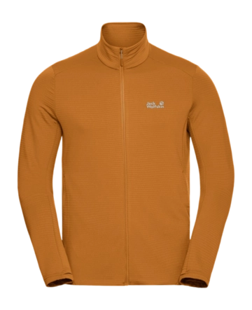 Vest Jack Wolfskin Men Litestride FZ Autumn Leaves Slim fit