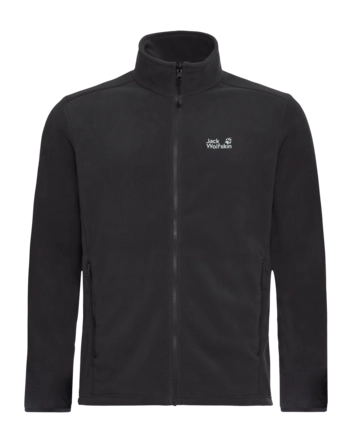Vest Jack Wolfskin Men Taunus 200 FZ Black Regular Fit