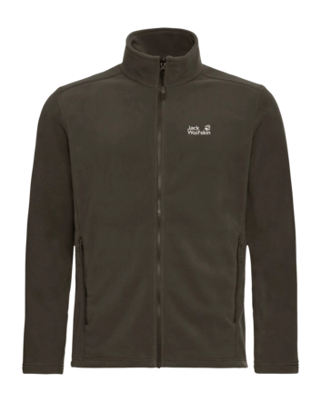 Vest Jack Wolfskin Men Taunus 200 FZ Obsidian Moss Regular Fit