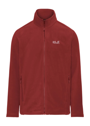Vest Jack Wolfskin Men Wild Rebel 200 FZ Paw Merlot Regular Fit