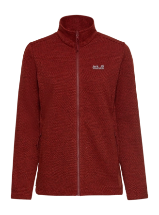 Vest Jack Wolfskin Women Pinetrail FZ Merlot Regular Fit