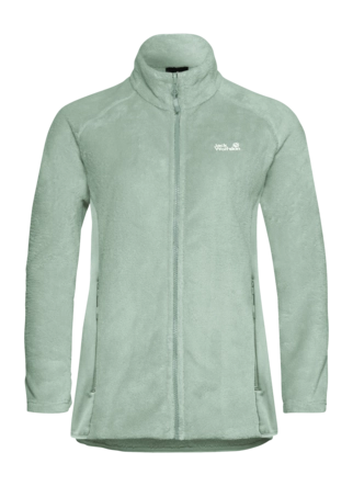 Vest Jack Wolfskin Women Rotwand FZ Green Zinnia Regular Fit