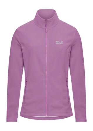 Vest Jack Wolfskin Women Taunus 100 FZ Vivid Orchid Regular Fit